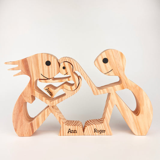 Couple - Wooden Carvings
